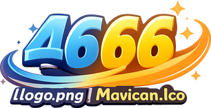 4666 কালো সোনালি লোগো